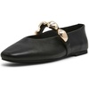 image:imageSteve Madden Womens Poppin Ballet FlatBlack Leather