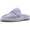 Dusty Blue Suede