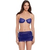 image:imageSteve Madden Womens Ruched Mesh Coverup Mini SkirtMidnight