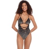 image:imageSteve Madden Womens Strappy Cutout Triangle One Piece SwimsuitPurfection