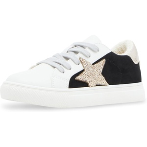 image:imageSteve Madden Girls Rezume SneakersBlackGold Rhinestone
