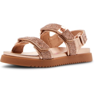 image:imageSteve Madden Kids Mona Jelly Little KidBig KidRose Gold Rhinestone
