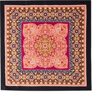 image:imageSteve Madden Lexi Satin Square Scarf Black Multi