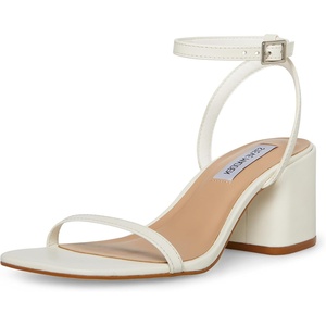 image:imageSteve Madden Womens Audrina Heeled SandalWhite Leather