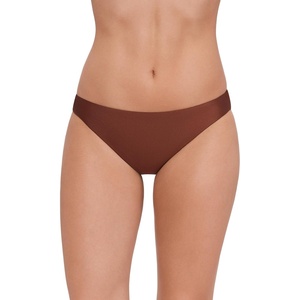 image:imageSteve Madden Womens Basic Full Coverage Hipster Swim BottomShine Bright Oak Brown