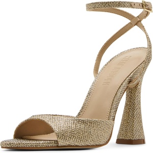 image:imageSteve Madden Womens Beki Heeled SandalGold Fabric