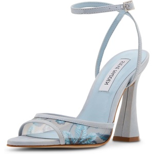 image:imageSteve Madden Womens Beki Heeled SandalLight Blue Mesh