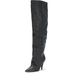 image:imageSteve Madden Womens Bellamie Knee High Boot Wide Calf Black Leather 95
