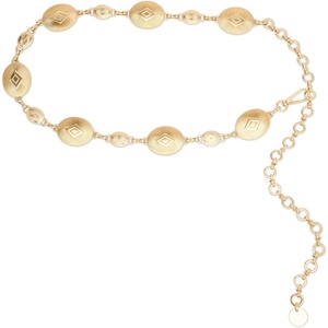 image:imageSteve Madden Womens Gold Chain Western Inspired Everyday Casual Day to Night BeltGold