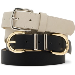 image:imageSteve Madden Womens Harley 2 for 1 Pant BeltCamel