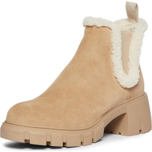 image:imageSteve Madden Womens Howler Ankle BootFur Tan Suede