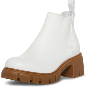 image:imageSteve Madden Womens Howler Ankle BootWhite Tan