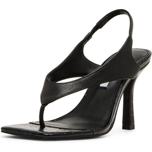 image:imageSteve Madden Womens Improv Heeled SandalBlack Leather