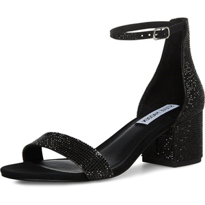 image:imageSteve Madden Womens Irenee Heeled SandalBlack Rhinestone