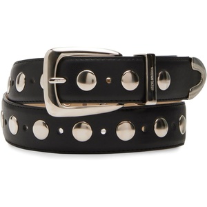 image:imageSteve Madden Womens Kingston Studded Pant BeltBlack
