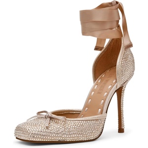 image:imageSteve Madden Womens Larina PumpChampagne Rhinestone