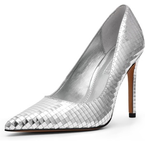 image:imageSteve Madden Womens Noir PumpSilver Disco