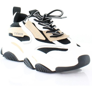 image:imageSteve Madden Womens Possession SneakerBlackFucsia