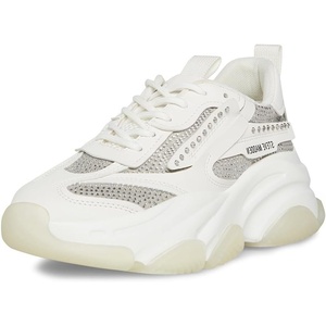 image:imageSteve Madden Womens Possession SneakerWhite Rhinestone
