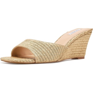 image:imageSteve Madden Womens Seleste Wedge SandalGold Raffia