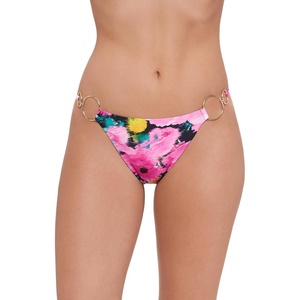 image:imageSteve Madden Womens Strap Side Bikini Bottom with Gold BeadsDazy Fields