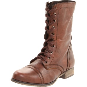 image:imageSteve Madden Womens Troopa LaceUp BootBrown Leather