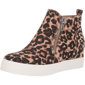 image:imageSteve Madden Womens Wedgie SneakerLeopard