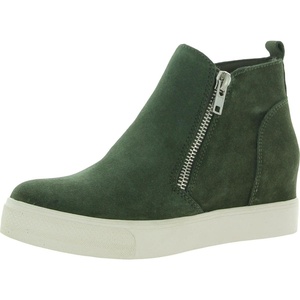 image:imageSteve Madden Womens Wedgie SneakerOlive Suede