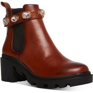 image:imageSteve Madden womens Amulet Ankle BootCognac Leather