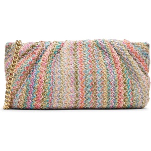 image:imageSteve Madden womens Steve Madden Palomaa Pleated Raffia ClutchBpalomaa  Multi