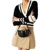 image:imageSteve Madden AXIS Rim Set Crystal Shoulder Back With Buckle