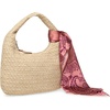 image:imageSteve Madden Bdaena Straw Hobo with Scarf Natural