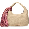 image:imageSteve Madden Bdaena Straw Hobo with Scarf Natural