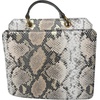 image:imageSteve Madden Bevelyn Metallic Snake Convertible Crossbody Bag