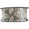 image:imageSteve Madden Bevelyn Metallic Snake Convertible Crossbody Bag