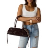 image:imageSteve Madden CIERRA EastWest SatchelDark Chocolate