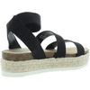 image:imageSteve Madden Girls Shoes Kimmie Espadrille Wedge SandalBlack