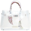 image:imageSteve Madden Gummy Clear Jelly Top Handle