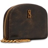 image:imageSteve Madden JADEZ Dome Zipper PouchDark Brown