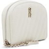 image:imageSteve Madden JadezH Diagonal Quilted Dome CardholderChalk