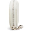 image:imageSteve Madden JadezH Diagonal Quilted Dome CardholderChalk