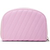 image:imageSteve Madden JadezH Diagonal Quilted Dome CardholderPink