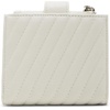 image:imageSteve Madden JemH Diagonal Quilted Bifold CardcaseChalk