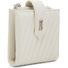 image:imageSteve Madden JemH Diagonal Quilted Bifold CardcaseChalk