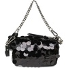 image:imageSteve Madden NobleP Pailette Sequins Mini Bag Black
