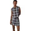 image:imageSteve Madden Womens Alessa TopBrown Plaid