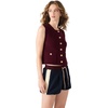 image:imageSteve Madden Womens Aliya Sweater VestWine