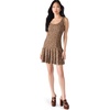 image:imageSteve Madden Womens Avie DressBrown Plaid Mix