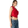 image:imageSteve Madden Womens Ayanna TopDark Red