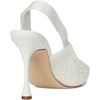 image:imageSteve Madden Womens Bri PumpWhite Lace Pearl